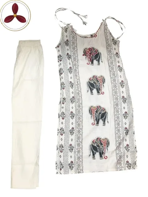 White Elephant Design Co-Ord Set XL Size