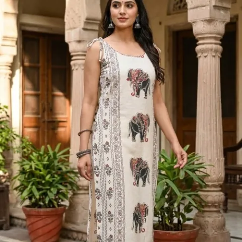 White Elephant Design Co-Ord Set XL Size